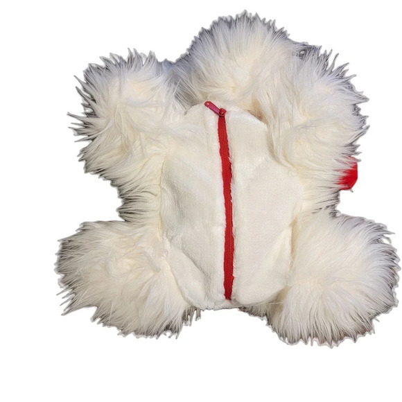 JINGLE PUP Long Haired Plush Sheepdog Laying Down Vintage 90s Transform Present - Picture 12 of 15